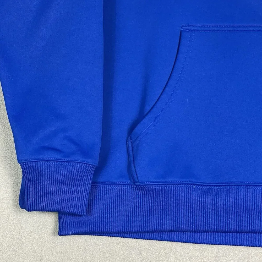 Adidas Hoodie‎ Mens Large Blue Bulldogs Sweatshirt Pullover Sweater Adult